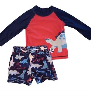 Swim Shirt and Shorts Set - 9 month
